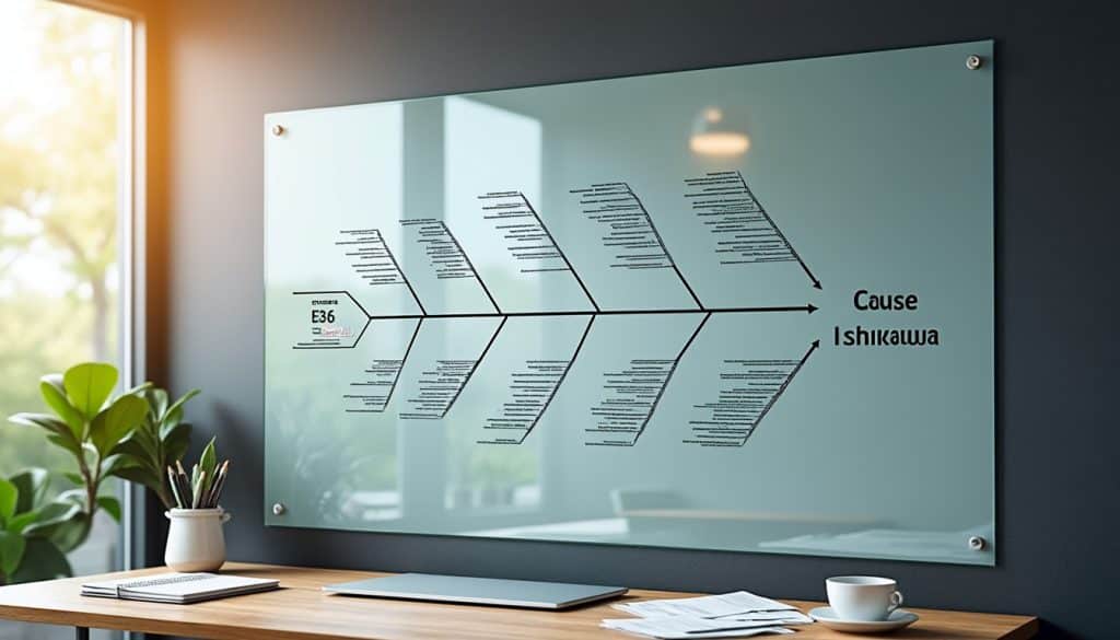 Diagramme d&rsquo;Ishikawa : la construction et l&rsquo;usage