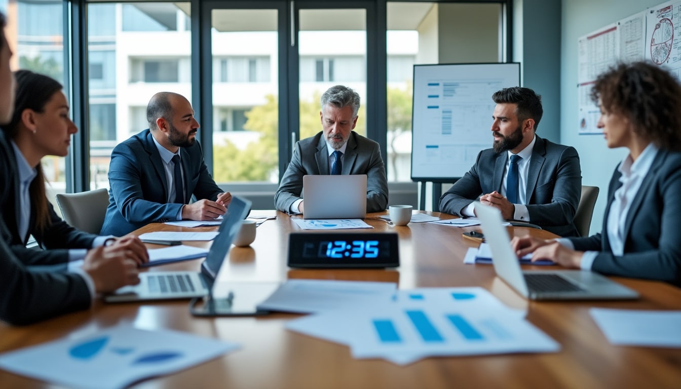 découvrez comment structurer efficacement une revue de direction, avec un focus sur le contenu essentiel et le rythme approprié pour une gestion optimale.